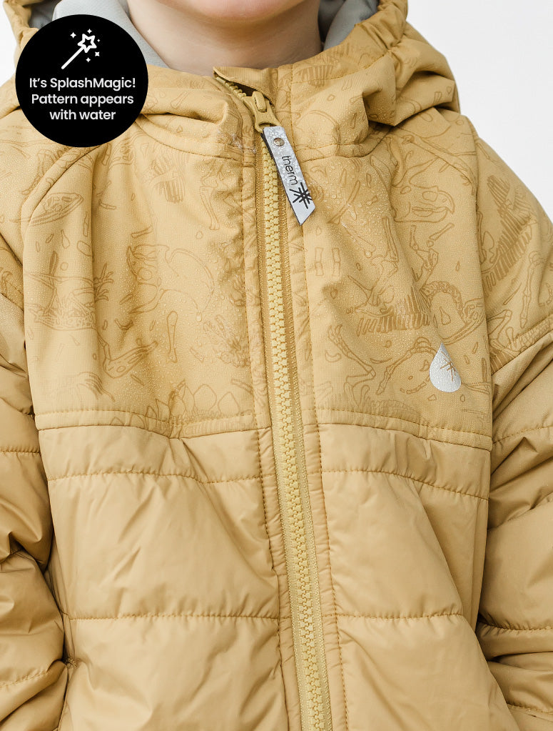Hydracloud Puffer Jacket - Sand | Waterproof Windproof Eco