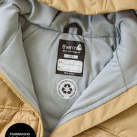 Hydracloud Puffer Jacket - Sand | Waterproof Windproof Eco