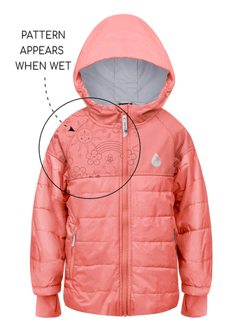 Hydracloud Puffer Jacket - Sorbet | Waterproof Windproof Eco