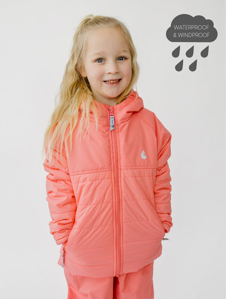 Hydracloud Puffer Jacket - Sorbet | Waterproof Windproof Eco