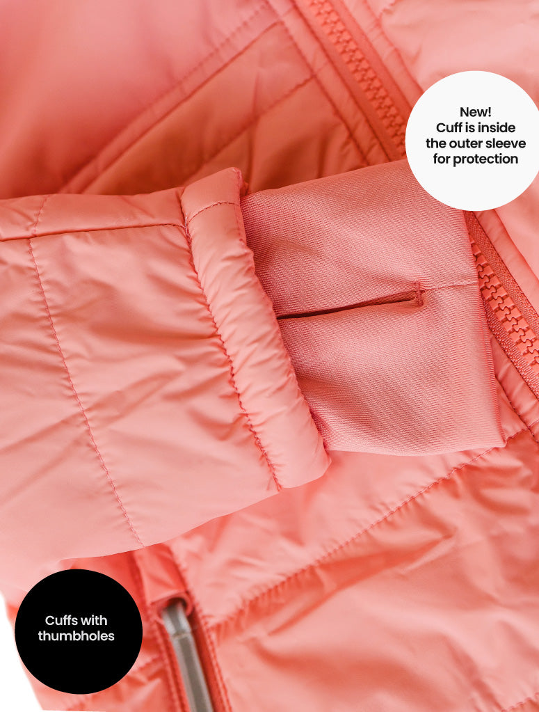 Hydracloud Puffer Jacket - Sorbet | Waterproof Windproof Eco