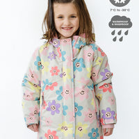 Snowrider Deep Winter Coat - Happy Daisy | Waterproof Windproof Eco