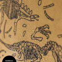 All-Weather Fleece Onesie - Dino Bones