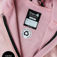 All-Weather Fleece Onesie - Dusky Pink