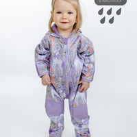 All-Weather Fleece Onesie - Mystic Garden