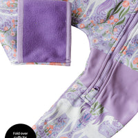 All-Weather Fleece Onesie - Mystic Garden