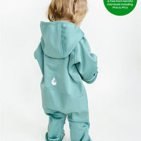 All-Weather Fleece Onesie - Seafoam
