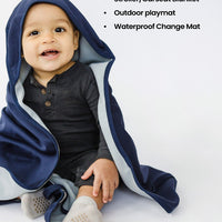 All-Weather Fleece Blanket - Navy