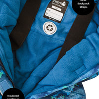 Snowrider One Piece Snowsuit - Pixel Peak | Waterproof Windproof Eco