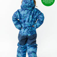 Snowrider One Piece Snowsuit - Pixel Peak | Waterproof Windproof Eco
