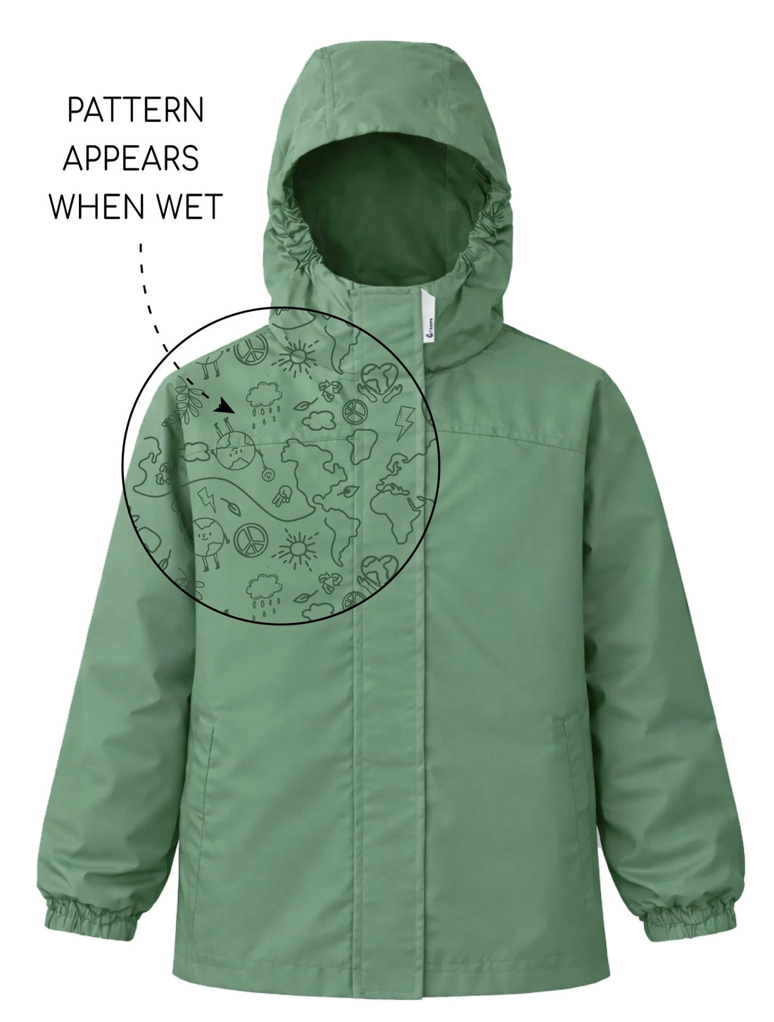 SplashMagic Rainshell - Forest Moss | Happy Earth