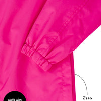 SplashMagic Rainshell - Neon Pink | Leopard Love