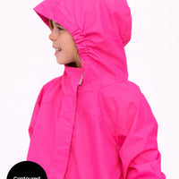 SplashMagic Rainshell - Neon Pink | Leopard Love