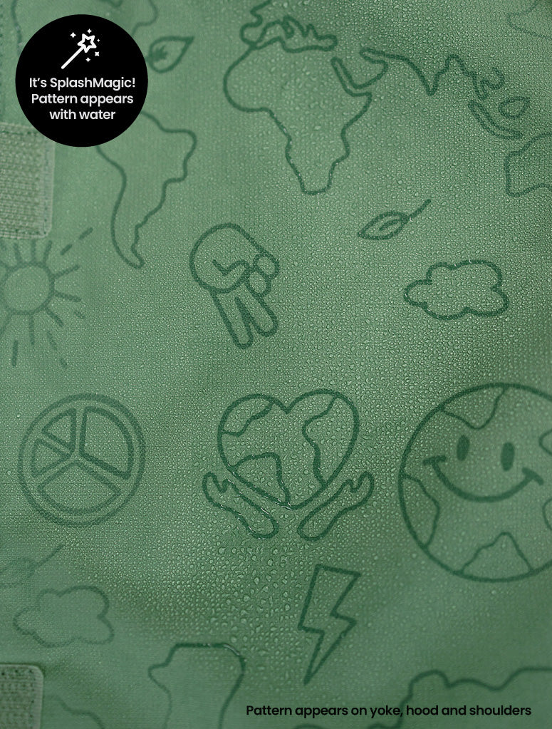 Hydracloud Puffer Jacket - Forest Moss | Happy Earth