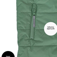 Hydracloud Puffer Jacket - Forest Moss | Happy Earth