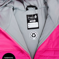 Hydracloud Puffer Jacket - Neon Pink | Leopard Love