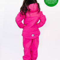 Hydracloud Puffer Jacket - Neon Pink | Leopard Love