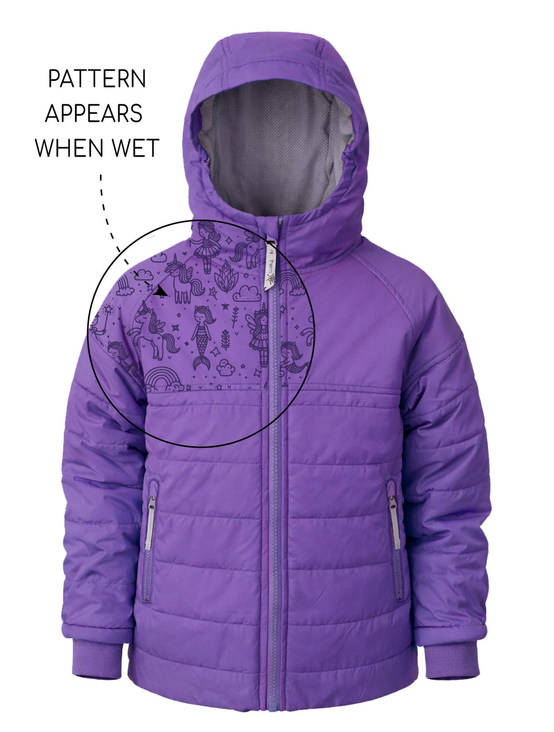 Hydracloud Puffer Jacket - Violet | Magical Friends