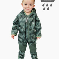 All-Weather Fleece Onesie - Forest Camo