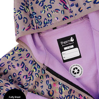 All-Weather Fleece Onesie - Rainbow Leopard