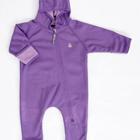 All-Weather Fleece Onesie - Violet