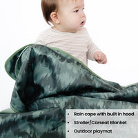 All-Weather Fleece Blanket - Forest Camo