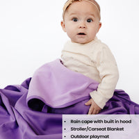 All-Weather Fleece Blanket - Violet