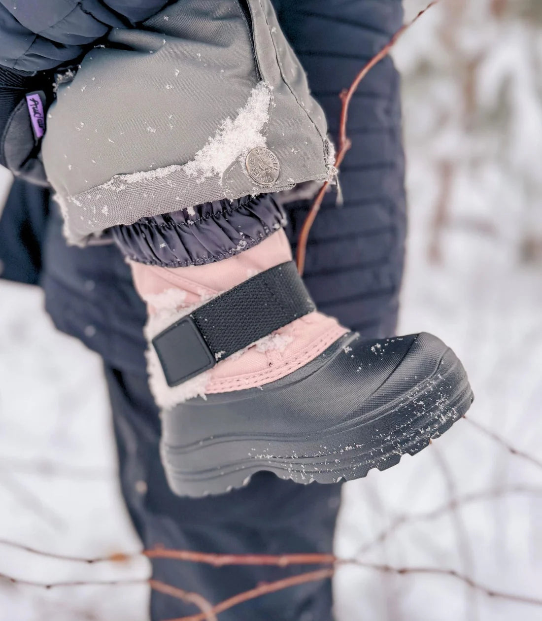 Trek Toddler Ultra-Lightweight Insulated Winter Boot - Haze Pink - *NEW SIZING*