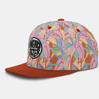 Tropic Rush Snapback - Burnt Sienna