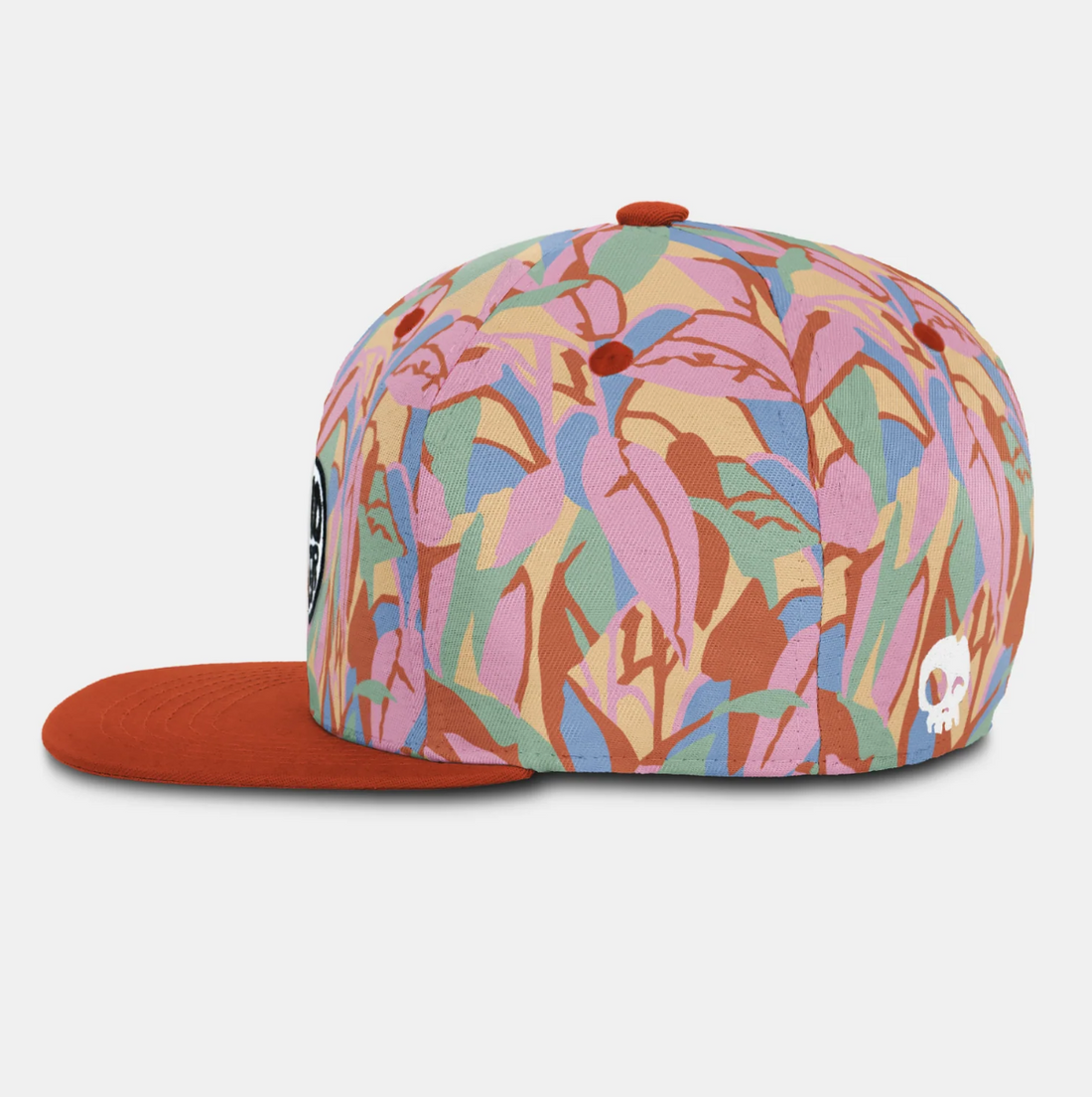 Tropic Rush Snapback - Burnt Sienna