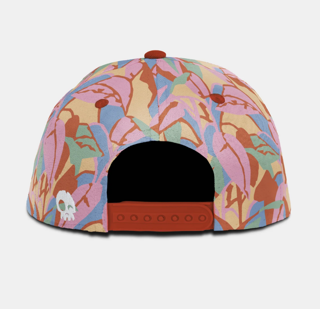 Tropic Rush Snapback - Burnt Sienna