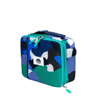 Ellis Lunch Bag - Camo Kid Blue/ Green