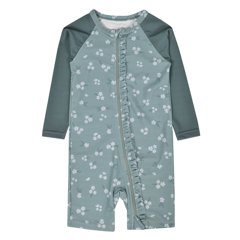 UV Protective Swim Romper - Floral