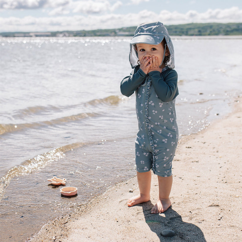UV Protective Swim Romper - Floral