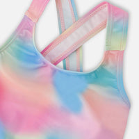 Two-Piece Swimsuit Multicolored