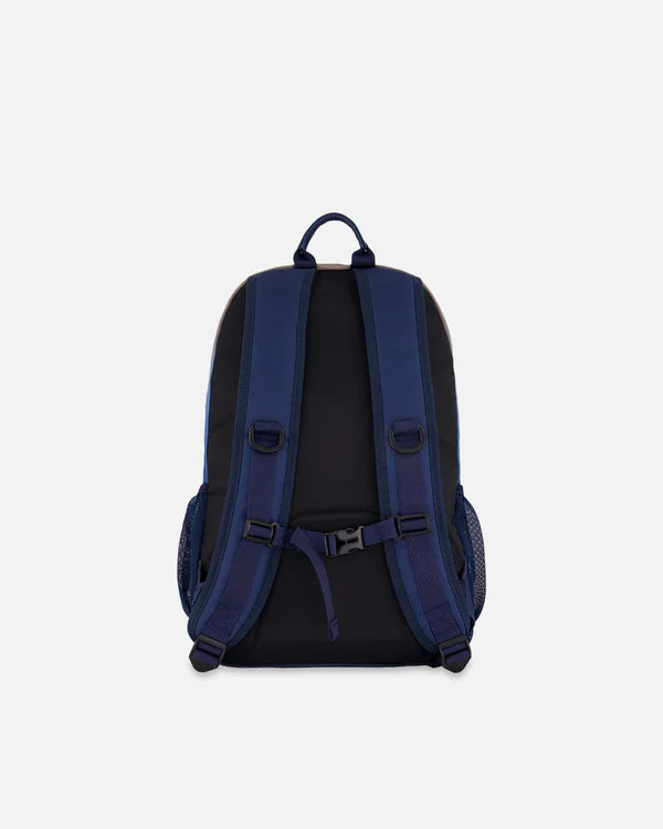 Kids Backpack Blue And Beige Gradient