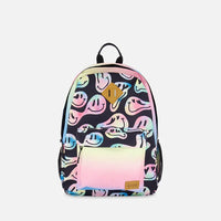 Kids Backpack Smiley Face Girl