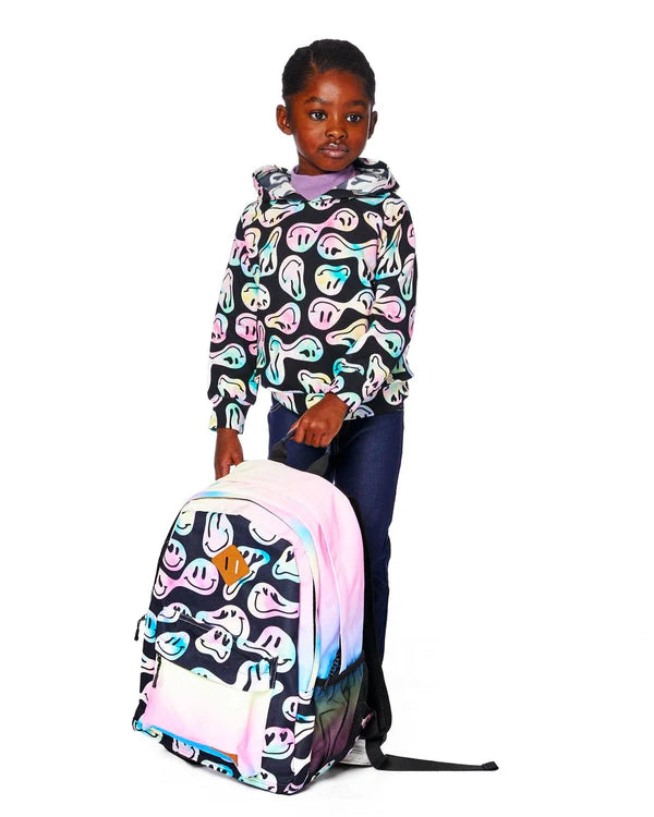 Kids Backpack Smiley Face Girl