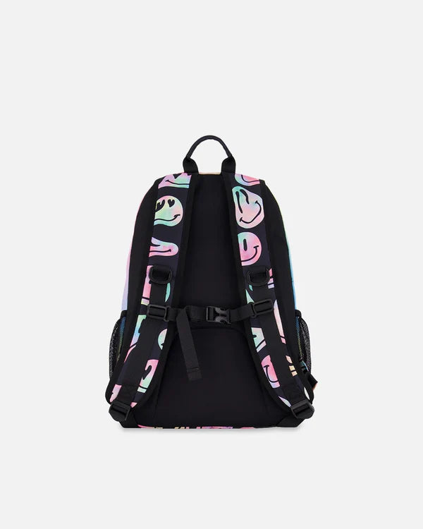 Kids Backpack Smiley Face Girl