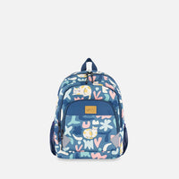 Little Kids Backpack Green Cat Print