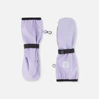 Baby Rain Mittens Mauve