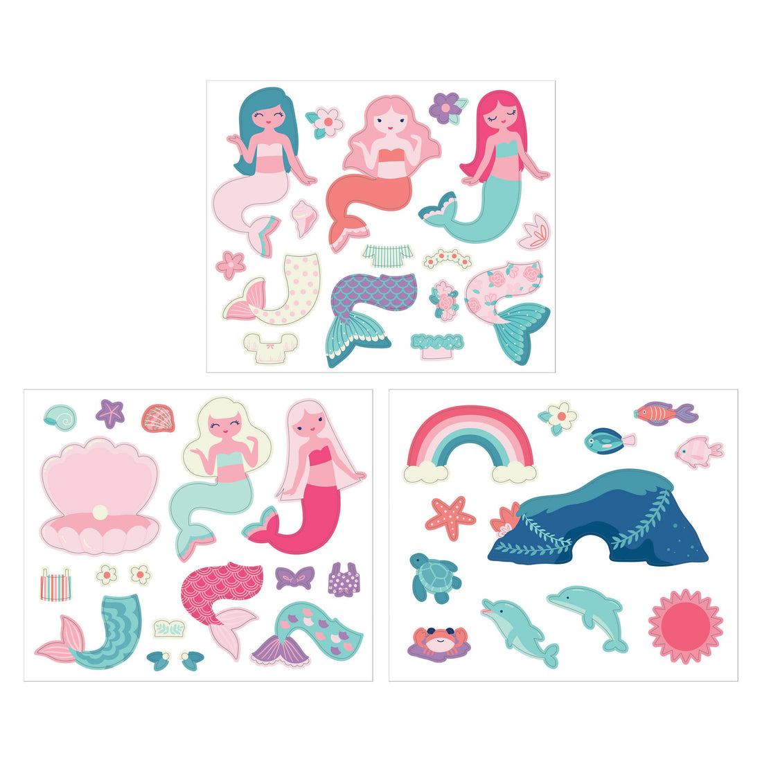 Magnetic Play Sets: Mermaid