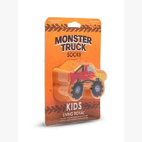 MONSTER TRUCK 3D KIDS CREW SOCK