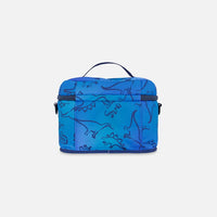 Lunch Box Blue Gradient Dinosaur Print