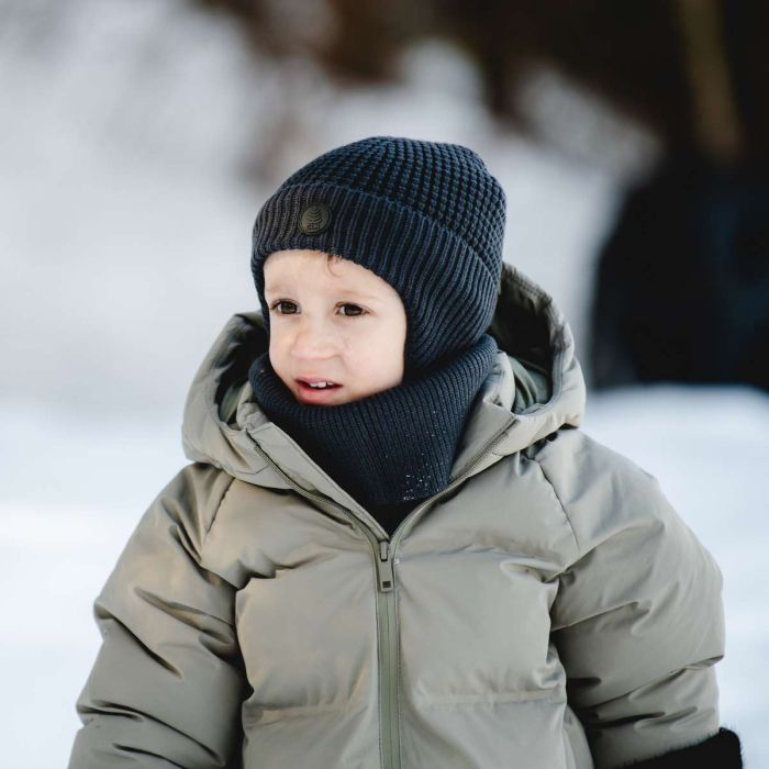 Knit Ear Hug Windproof Hat (Multiple Colours)