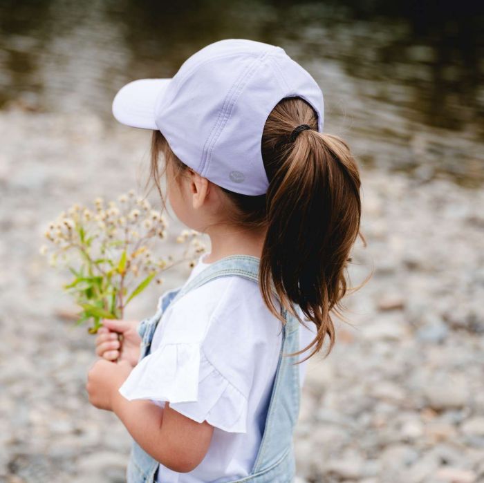 Grow With Me Ponytail Ball Hat (2-6Y)