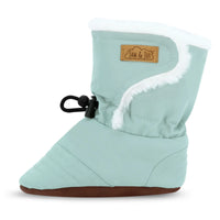 Stay-Put Winter Booties | Dusty Mint