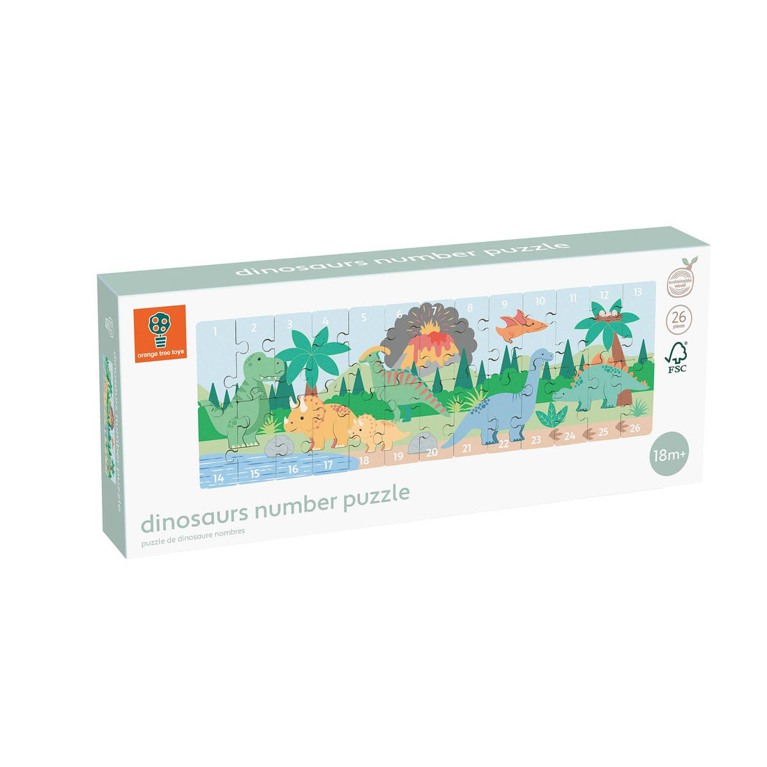 Dinosaurs Number Puzzle