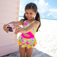 Tangerine Tropic One Piece Swimsuit