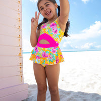 Tangerine Tropic One Piece Swimsuit
